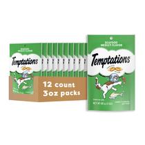 Temptations Cat Treats Seafood Medley Flavor, pacote de 3 onças com 12