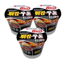 Tempura Udon Cup Noodle Big Nong Shim 111g - (Kit com 3)