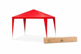 Tenda 2x2 Tubular Vermelha gazebo de praia evento jardim pesca camping