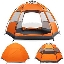 Tenda Barraca Camping Praia Viagem Acampamento 4 A 6 Pessoas com Capa