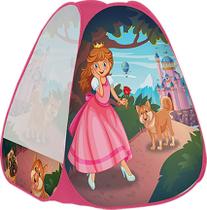 Tenda Barraca Infantil Princesa Menina Desmontável com Bolsa
