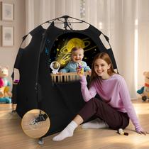 Tenda Blackout para Pack N Play com Projetor de Estrelas