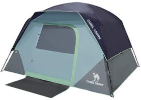 Tenda CAMEL CROWN para acampar para 4/8 pessoas, configuração rápida à prova d'água