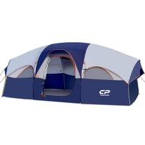 Tenda CAMPROS para 8 pessoas à prova de vento à prova de vento com cortina dividida