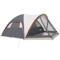 Tenda de acampamento UNP Dome para 6 pessoas com sala de tela 4,3x3,4x1,8m Tenda de acampamento UNP Dome para 6 pessoas com sala de tela 4,3x3,4x1,8m