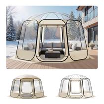 Tenda de acampamento VEVOR Pop up Bubble 3,7 x 3,4 m à prova d'água para 10-12 pessoas