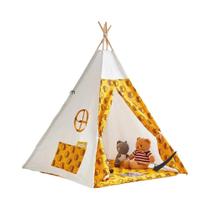 Tenda De Brincar Infantil Portátil Para Meninas Wigwam Teepee 135 Polegadas Crianças Tipi Playhouse