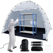 Tenda de cabine de pintura Siebwin Extra Large 3x2x2m com piso cinza Tenda de cabine de pintura Siebwin Extra Large 3x2x2m com piso cinza