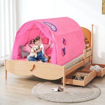 Tenda de cama Play Tent Costzon Kids Dream com cortina de rede dupla