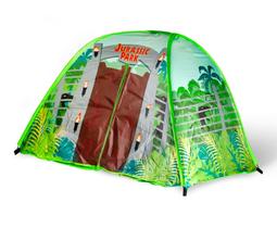 Tenda de cama Ukonic Jurassic Park Gates, dossel pop-up interno Tenda de cama Ukonic Jurassic Park Gates, dossel pop-up interno