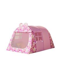 Tenda de jogo Oxford Cloth Pink Castle para crianças em ambientes internos e externos Tenda de jogo Oxford Cloth Pink Castle para crianças em ambientes internos e externos