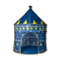 Tenda de jogos Toynk Blue Fantasy Castle para crianças 54 x 41 polegadas Tenda de jogos Toynk Blue Fantasy Castle para crianças 54 x 41 polegadas
