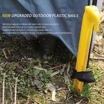 Tenda de plástico Pegs Pregos Terra de Areia Estacas Ao Ar Livre Camping Tenda de plástico Pegs Pregos Terra de Areia Estacas Ao Ar Livre Camping