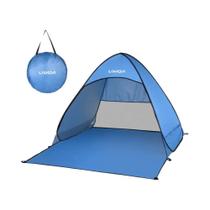 Tenda De Praia Automática Leve Lixada Com Proteção UV, Para Camping, Pesca E Abrigo Solar.