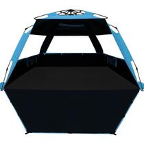 Tenda de praia branca Fang XL 252x140x140cm Blackout UV99+ Tenda de praia branca Fang XL 252x140x140cm Blackout UV99+