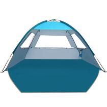 Tenda de praia COMMOUDS N1 para 3-10 pessoas com proteção solar UPF 50+