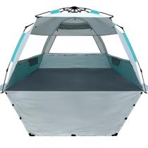 Tenda de praia dobrável WhiteFang Deluxe XL 252x140x140cm para 3-4 pessoas