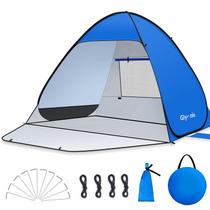 Tenda de praia Glymnis Pop Up Sun Shade Shelter UPF 50+ para 1-2 pessoas Tenda de praia Glymnis Pop Up Sun Shade Shelter UPF 50+ para 1-2 pessoas