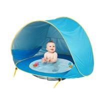 Tenda De Praia Impermeável Para Bebês Com Proteção UV, Sombra Para Camping Ao Ar Livre Com Piscina,