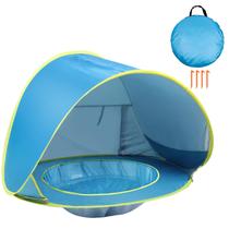 Tenda de praia para bebês Kapeazo Pop Up com proteção UV para piscina