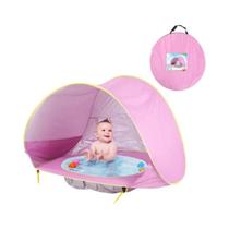 Tenda De Praia Portátil À Prova D'água Para Crianças Com Proteção UV, Piscina Inflável, Casa De Tenda De Praia Portátil À Prova D'água Para Crianças Com Proteção UV, Piscina Inflável, Casa De
