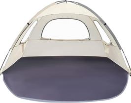 Tenda de Praia WhiteFang Portátil para 3 Pessoas - Proteção Solar Anti-UV