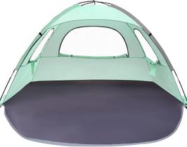 Tenda de praia WhiteFang, protetor solar portátil anti-UV para 4 pessoas Tenda de praia WhiteFang, protetor solar portátil anti-UV para 4 pessoas