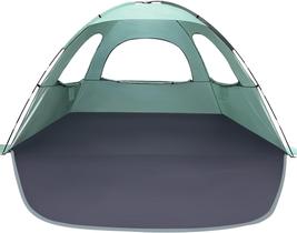 Tenda de praia WhiteFang verde menta para 8 pessoas, abrigo UV50+ Tenda de praia WhiteFang verde menta para 8 pessoas, abrigo UV50+