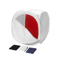 Tenda Difusora Fotografica Foto Still 40x40cm Branca c/ 4 Fundos Tenda Difusora Fotografica Foto Still 40x40cm Branca c/ 4 Fundos