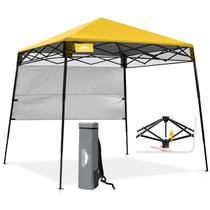 Tenda dobrável amarela Shelter EAGLE PEAK de 8 x 8 pés Tenda dobrável amarela Shelter EAGLE PEAK de 8 x 8 pés
