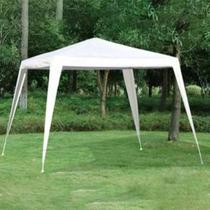 Tenda Gazebo 2,4m x 2,4m Barraca de Praia Camping Desmontável Quintal Piscina