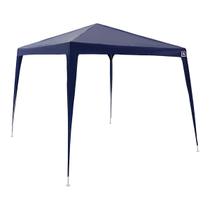 TENDA GAZEBO 3 m x 3 m POLIETILENO - AZUL (P55)