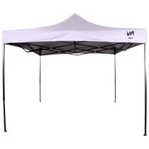Tenda Gazebo 3x3 Sanfonado Em Aço Com Tecido Aluminizado - Branco