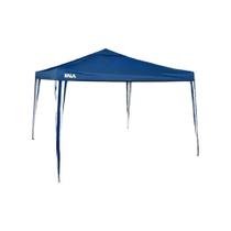 Tenda Gazebo Alumínio Articulado Dobrável Azul 3x3m Mar Kala