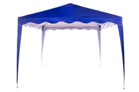 Tenda Gazebo Articulado topo e base 3x3m pés alumínio Dobrável Barraca Camping praia - tssaper