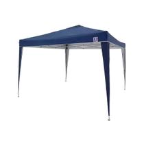 Tenda Gazebo Dobrável Alumínio 3x3m Azul - Belfix - 330300