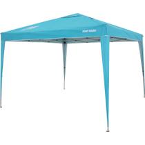 Tenda Gazebo Dobrável Mormaii 3m x 3m Poliéster Turquesa Bel