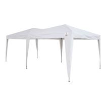 Tenda Gazebo Dobrável Oversize 3m x 6m Poliéster Branca Bel