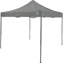 Tenda Gazebo Dobrável Pagoda 3m x 3m Oxford Cinza Bel