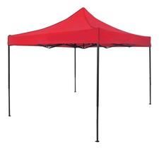 Tenda Gazebo Dobrável Pagoda 3m X 3m Oxford Vermelha Tenda Gazebo Dobrável Pagoda 3m X 3m Oxford Vermelha