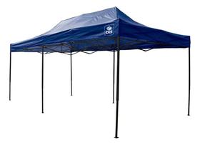 Tenda Gazebo Dobrável Pagoda 3m x 6m Oxford Azul Bel