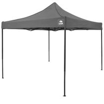 Tenda Gazebo Dobrável Pagoda 3x3m Oxford Cinza 330800 Bel