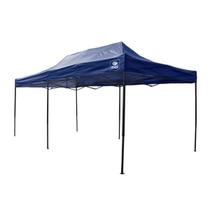 Tenda Gazebo Dobrável Pagoda Oversize 3x6m Azul BelFix