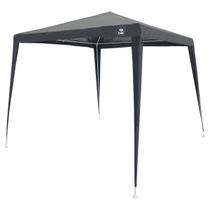 Tenda Gazebo em Aço 3m x 3m Polietileno Cinza 301208 Bel Fix