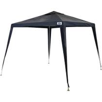 Tenda Gazebo Rafia 2,4M Azul Polietileno Mor