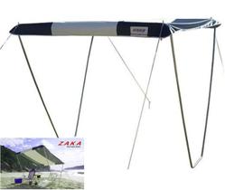 Tenda Gazebo Riviera Praia Camping Jardim 2,3m x 2,3m Azul - Zaka