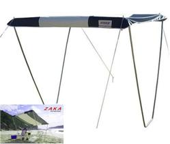 Tenda Gazebo Riviera Praia Camping Jardim 2,3m x 2,3m Azul - Zaka