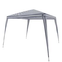 Tenda Gazebo Tubular 3m x 3m em Polietileno Azul e Branco 301250 Bel Fix