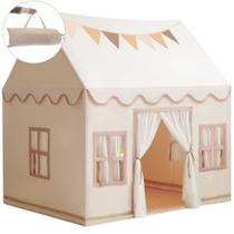Tenda Infantil Playhouse RONGFA - Grande com Tapete, Luzes e Sacolas