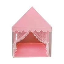 Tenda Infantil Portátil Rosa Para Meninas, Casa De Brincar Tipi, Castelo De Festa De Princesa, Tenda Infantil Portátil Rosa Para Meninas, Casa De Brincar Tipi, Castelo De Festa De Princesa,